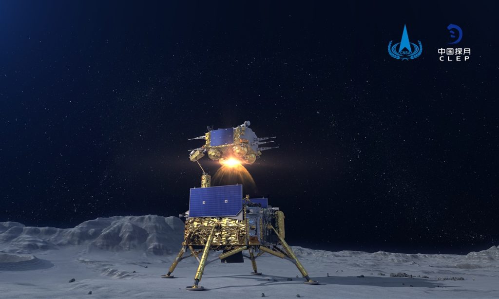 Το κινεζικό Chang’E-5 βρήκε ενδείξεις νερού στην επιφάνεια της Σελήνης