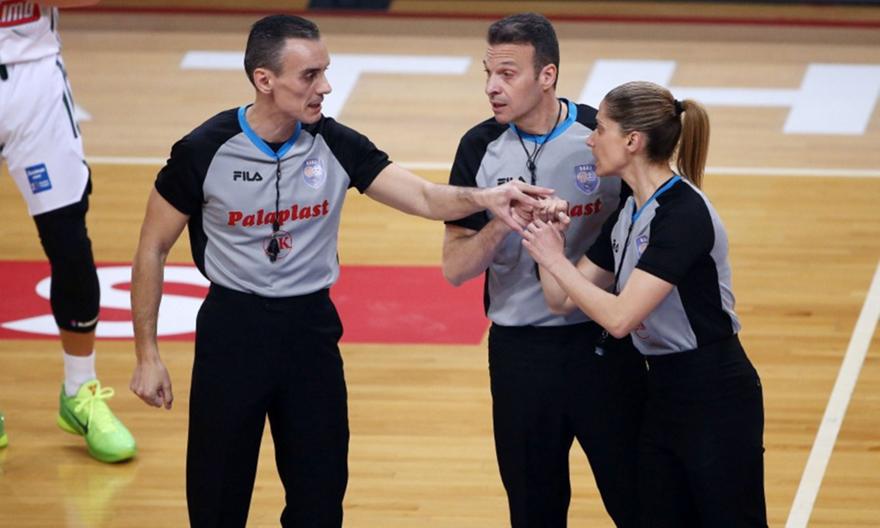 Ολυμπιακός – Παναθηναϊκός: Οι διαιτητές του τρίτου τελικού στο ΣΕΦ