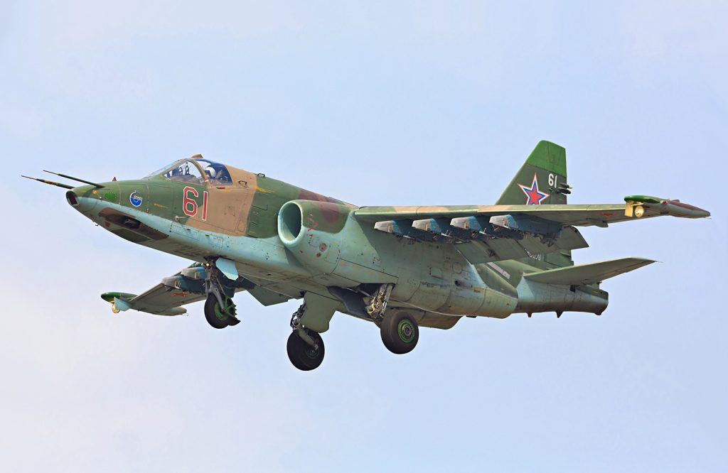 Συντριβή ρωσικού μαχητικού Su-25 στο Μπελγκορόντ – Διασώθηκε ο πιλότος