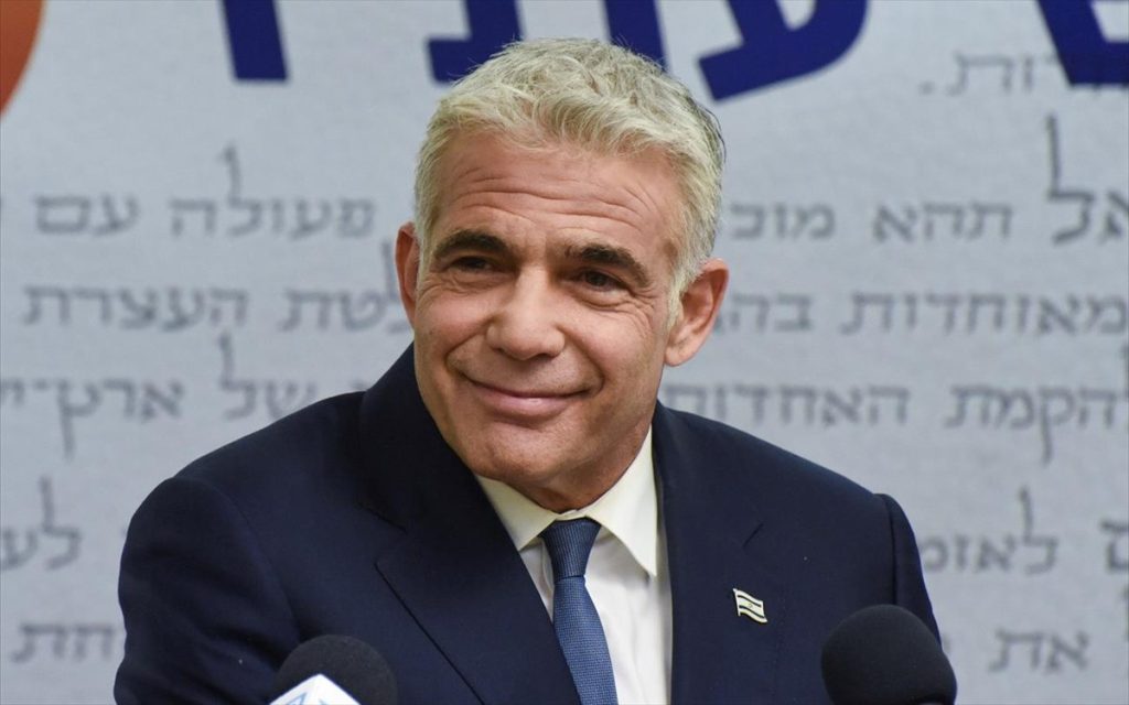 Ισραήλ: Ο ΥΠΕΞ Γιαΐρ Λάπιντ θα επισκεφθεί την Τουρκία εντός της εβδομάδας