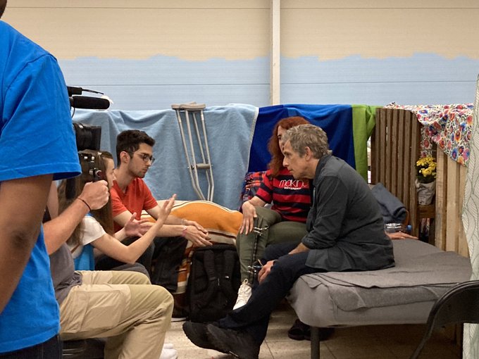 O Μπεν Στίλερ επισκέφθηκε την Πολωνία και την Ουκρανία