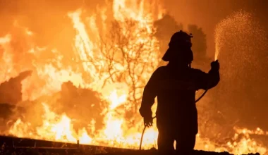 Κρήτη: Πυροσβέστης τραυματίστηκε σε κατάσβεση πυρκαγιάς στο Ηράκλειο