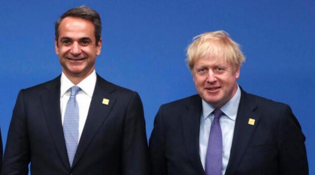 Κ.Μητσοτάκης: Μίλησε τηλεφωνικά με τον Μπόρις Τζόνσον