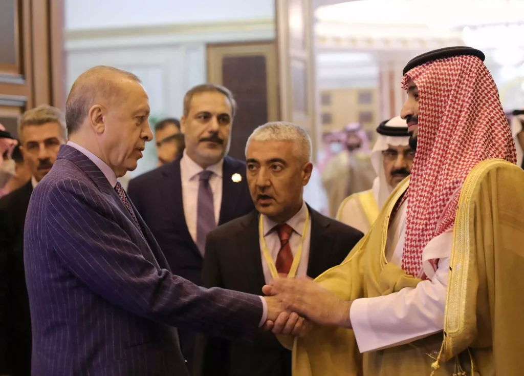 Τουρκία: Συνάντηση του Ρ.Τ.Ερντογάν με τον πρίγκιπα διάδοχο της Σαουδικής Αραβίας