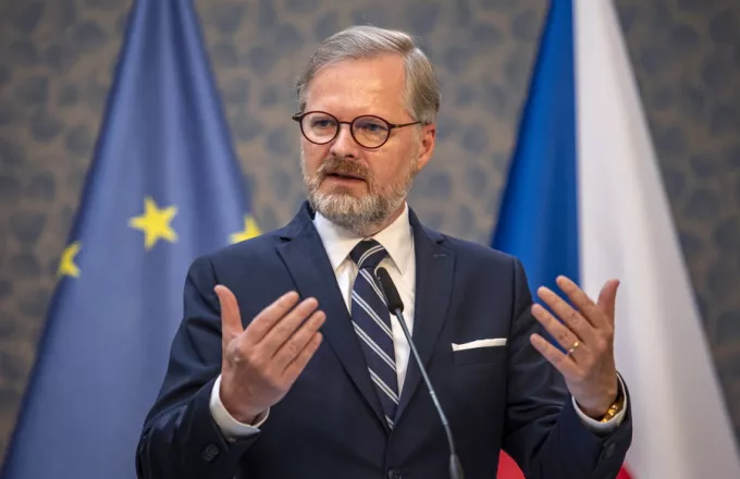 Ο πρωθυπουργός της Τσεχίας κατηγορεί τη Ρωσία πως διεξάγει οικονομικό πόλεμο εναντίον της Ευρώπης