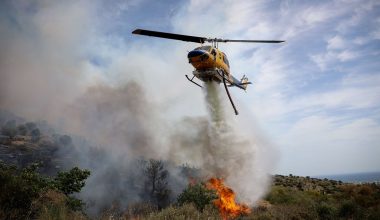 Υπό μερικό έλεγχο η πυρκαγιά στην Πέλλα – Κάηκαν 2.500 στρέμματα