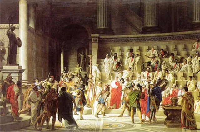 Εκεί ορκιζόντουσαν οι άντρες στα αρχαία ρωμαϊκά δικαστήρια!