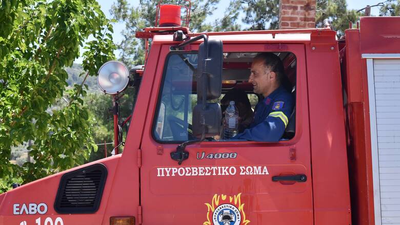 Οριοθετήθηκε η φωτιά στον Άγιο Στέφανο – Κινητοποιήθηκαν επίγειες και εναέριες δυνάμεις (upd)