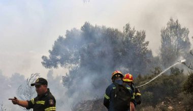 Φωτιά στο Άγιο Όρος: Σε ύφεση η πυρκαγιά –  Παραμένουν ισχυρές δυνάμεις στο σημείο