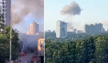 Εκρήξεις στο κέντρο του Κιέβου – Νέο ρωσικό πυραυλικό χτύπημα
