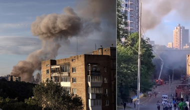 Χτυπήθηκε το σπίτι της Ελληνίδας πρόξενου στην πυραυλική επίθεση στο Κίεβο