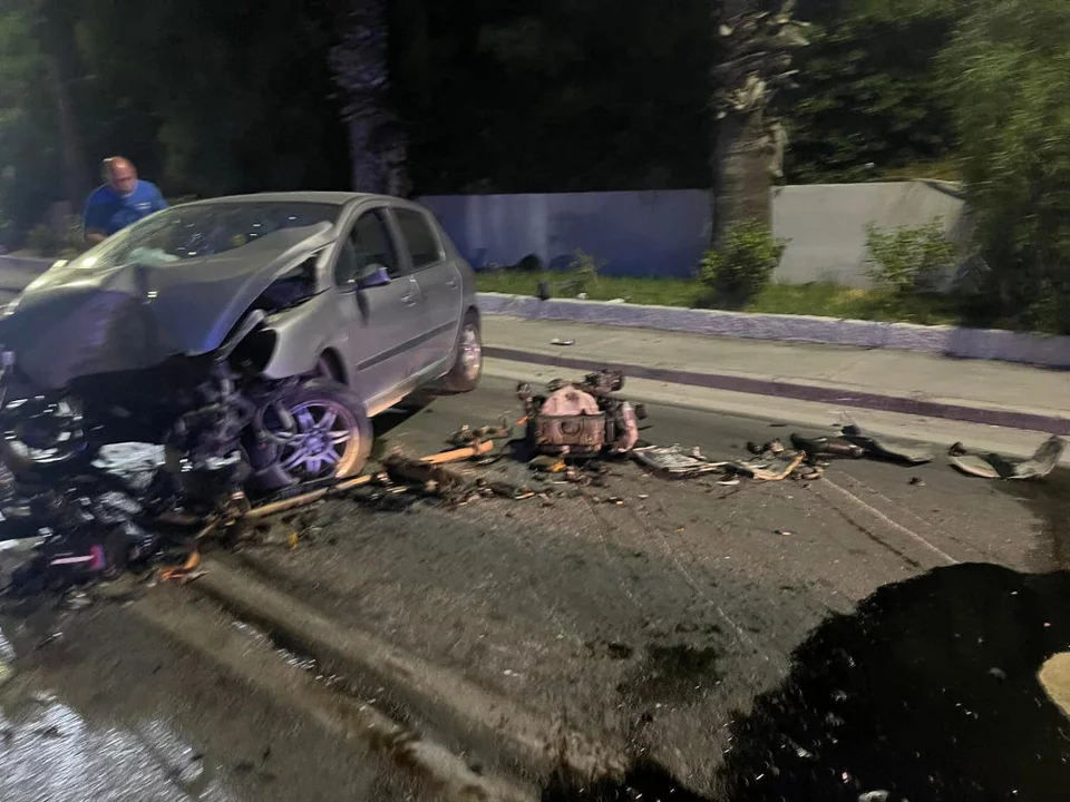 Τροχαίο στη Ρόδο: Διαλύθηκε το ΙΧ – Ένας τραυματίας