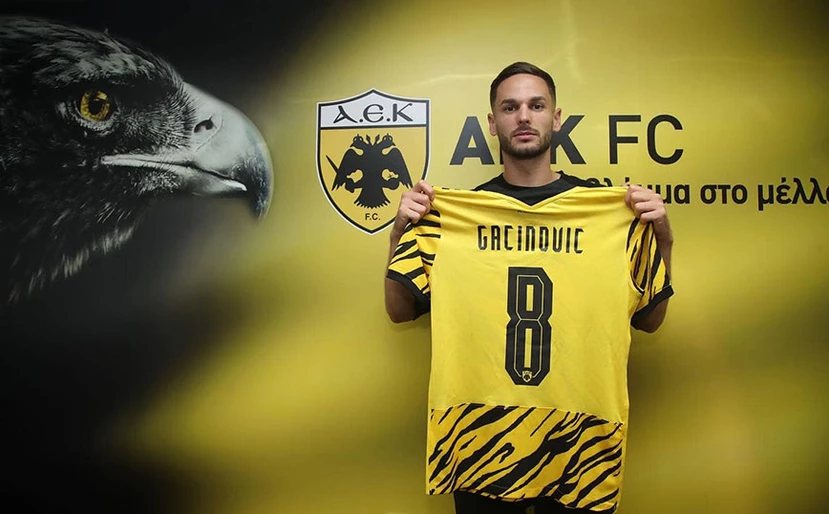 AEK: Υπέγραψε για 4 χρόνια ο Μ.Γκατσίνοβιτς