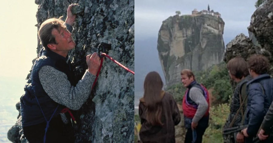 Όταν ο Τζέιμς Μποντ σκαρφάλωσε στα Μετέωρα