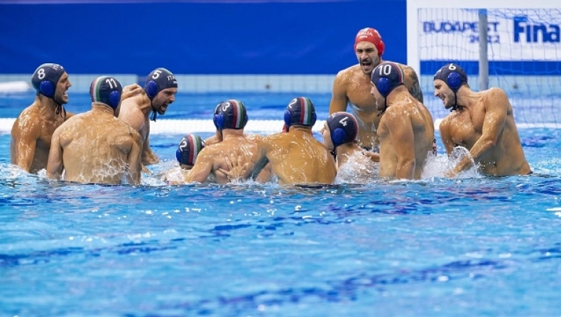 Παγκόσμιο Πρωτάθλημα Υγρού Στίβου: Με Ιταλία στους «4» η εθνική ομάδα πόλο ανδρών – Υπέταξε την Ουγγαρία η παγκόσμια πρωταθλήτρια