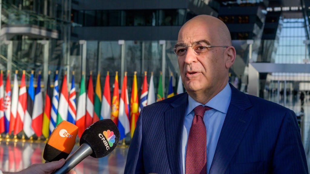 Ν.Δένδιας: Η Ελλάδα ασκεί πολιτική αρχών – Στήριξη στην ένταξη Σουηδίας και Φινλανδίας στο ΝΑΤΟ