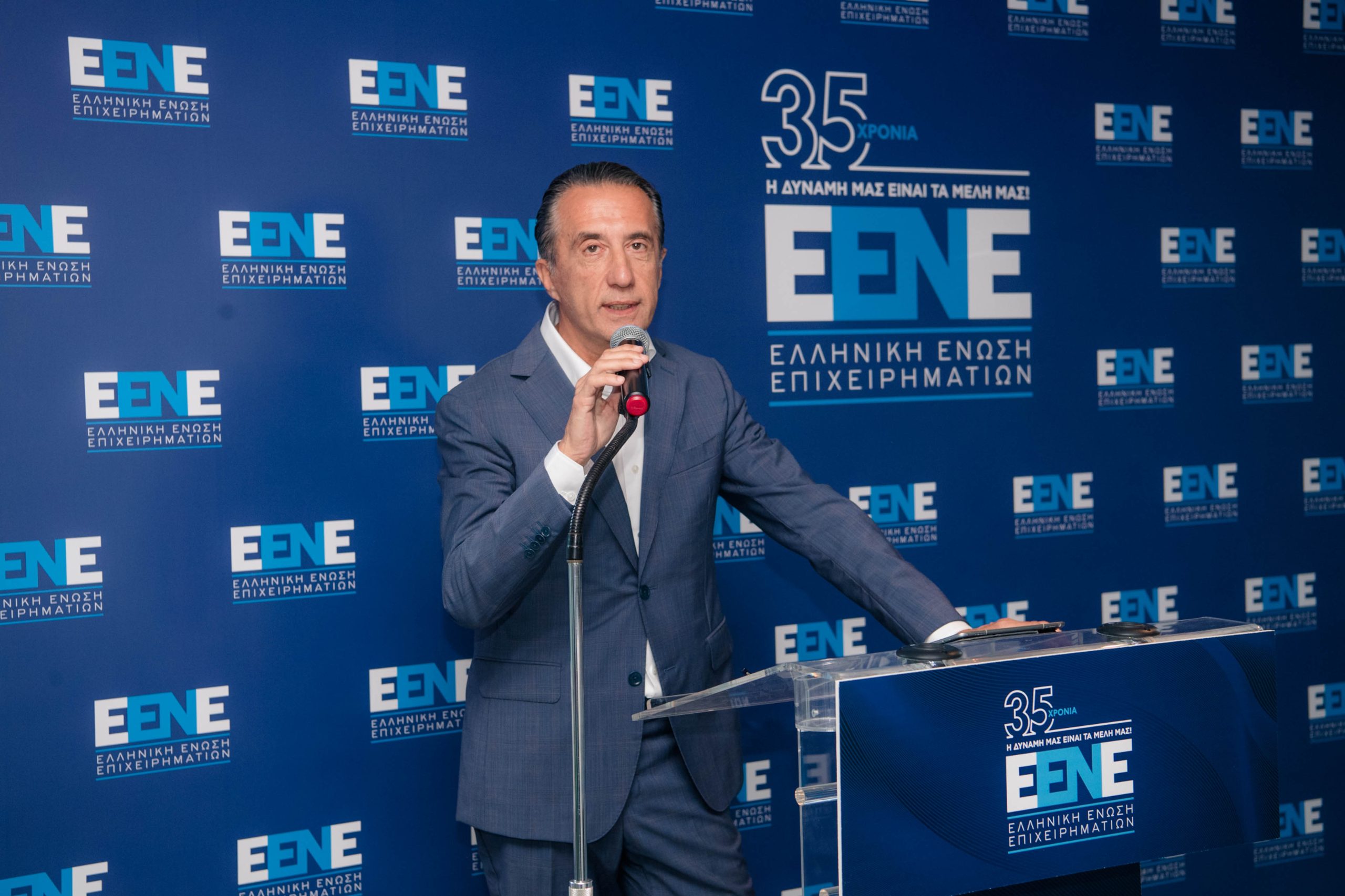 Νέος πρόεδρος στην Ελληνική Ένωση Επιχειρηματιών (Ε.ΕΝ.Ε) ο Κρίστιαν Χατζημηνάς
