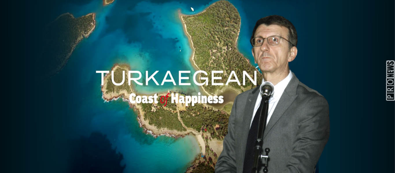 Άρης Πορτοσάλτε: «Η Τουρκία έχει το δικαίωμα να χρησιμοποιεί τον όρο “Turkaegean” γιατί βρέχεται από θάλασσα»!