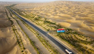 Αυτός είναι ο μεγαλύτερος δρόμος μέσα σε έρημο – Δείτε που βρίσκεται