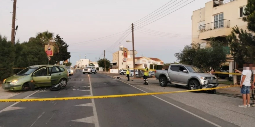 Κύπρος: Μηχανή κόπηκε στα δυο μετά από σύγκρουση με ΙΧ – Νεκρός ο 35χρονος οδηγός της