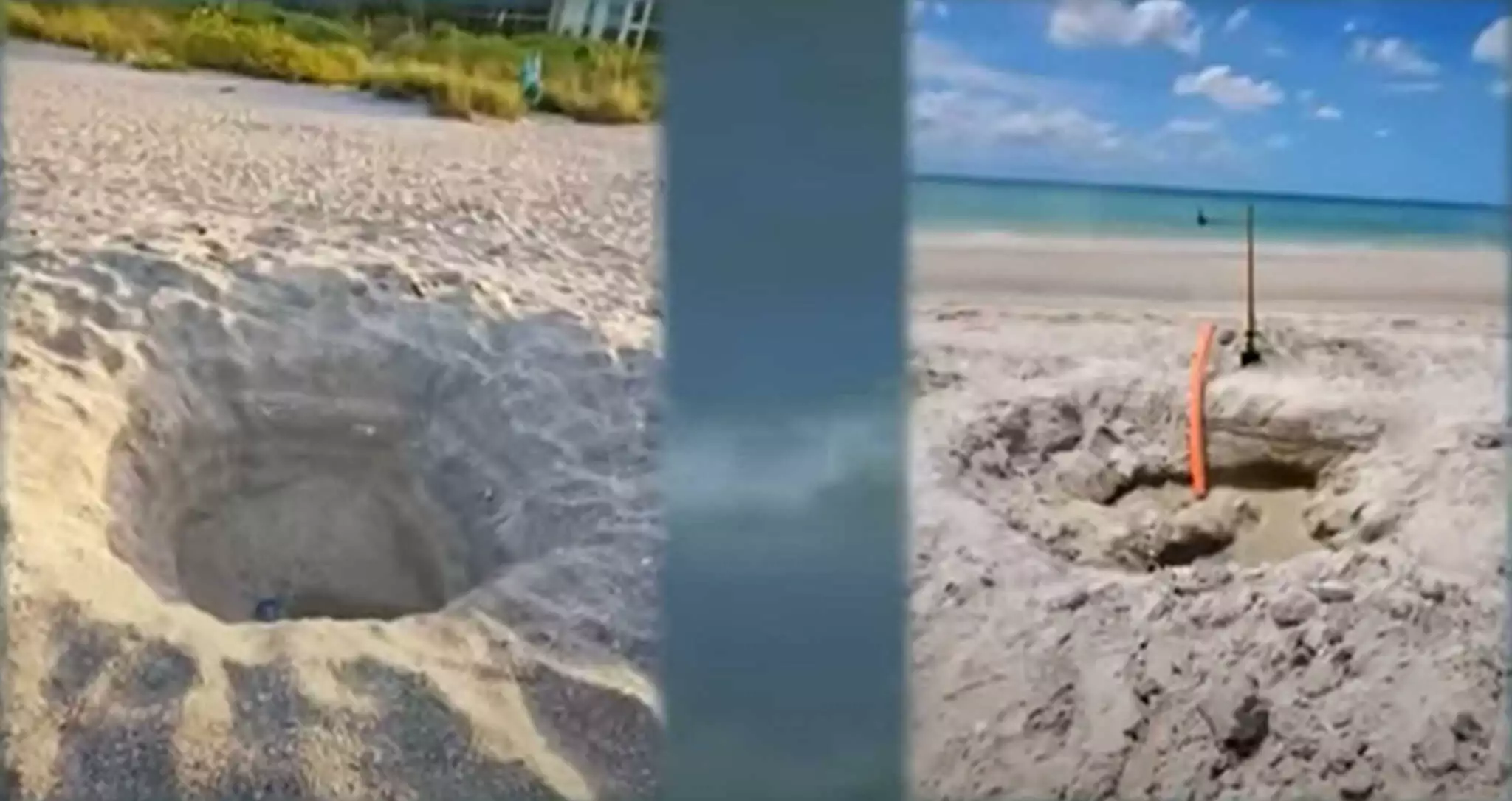 Το νέο challenge στο TikTok που αφήνει… τρύπες σε παραλίες της Φλόριντα – «Πόσο βαθιά μπορείς να σκάψεις;»