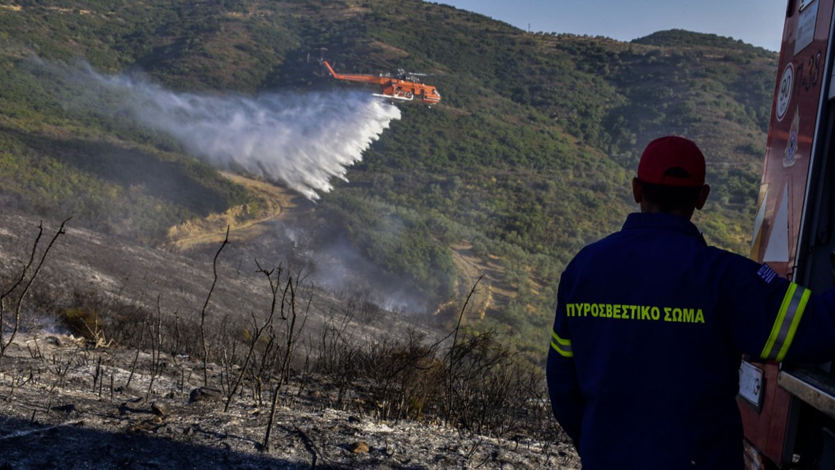 Σε ύφεση η φωτιά στην Ιτέα – Συνεχίζεται η μάχη στο Κρανίδι