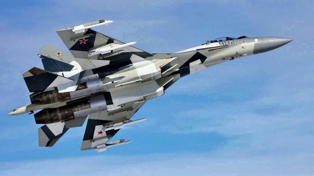 Ένα Su-35 κατέρριψε δύο ελικόπτερα, ένα μαχητικό ενώ κατέστρεψε μεγάλη αποθήκη οπλισμού σε μία αποστολή