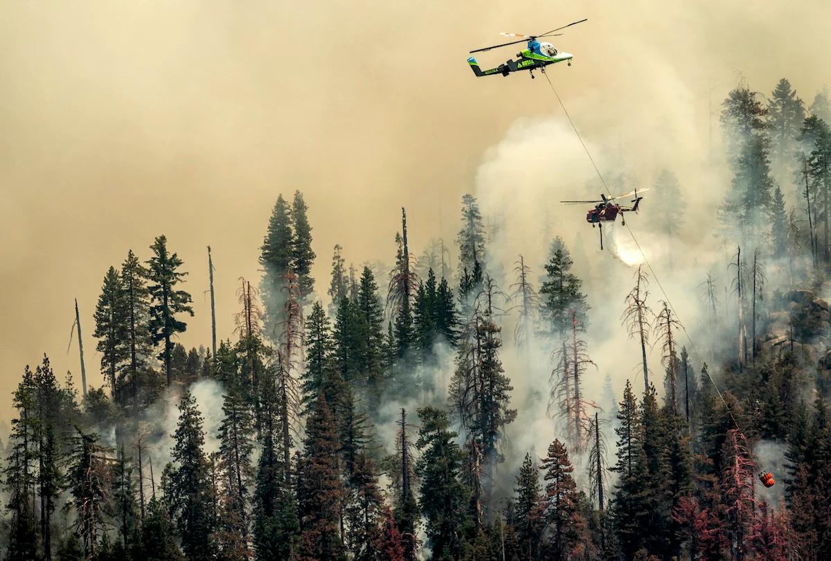 Καλιφόρνια: Εκτός ελέγχου τεράστια πυρκαγιά στο πάρκο Γιοσέμιτι