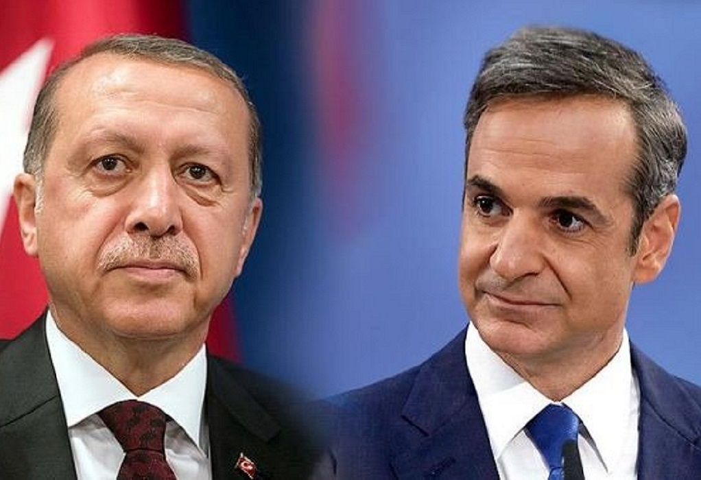 Ο Κ.Μητσοτάκης ζητάει από τον Ερντογάν να δηλώσει αν ο χάρτης Μπαχτσελί εκφράζει την επίσημη πολιτική της Τουρκίας