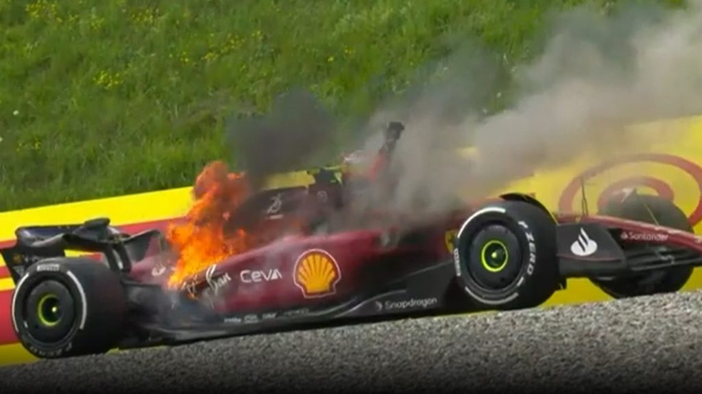 Formula 1: Αντικατάσταση κινητήρα στο μονοθέσιο του Κ.Σάινθ και ποινή στον πιλότο της Ferrari για το ατύχημα