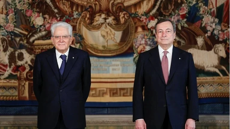 Ιταλία: Δεν έγινε δεκτή η παραίτηση του Μ.Ντράγκι από τον Σ.Ματαρέλα