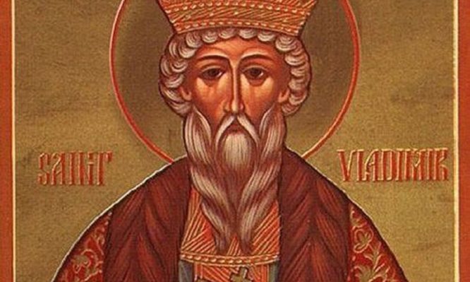 Σήμερα 15 Ιουλίου τιμάται ο Άγιος Βλαδίμηρος – Η ζωή και το έργο του