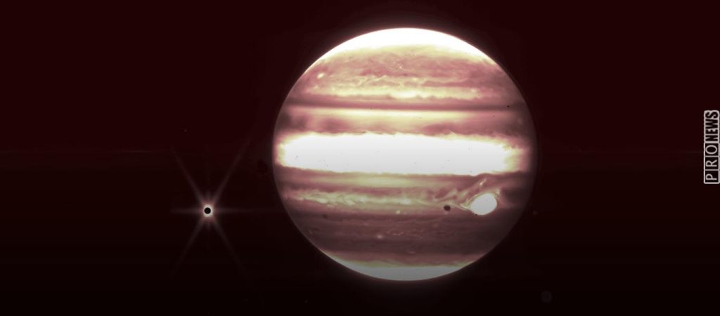 Το τηλεσκόπιο James Webb κατάγραψε τον πλανήτη Δία – Εντυπωσιακές εικόνες από τους δορυφόρους