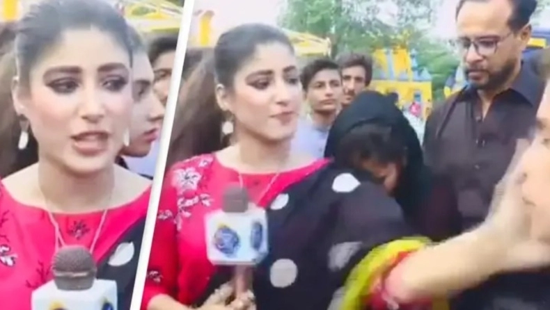 Πακιστάν: Ρεπόρτερ χαστούκισε νεαρό αγόρι ενώ ήταν στον «αέρα» (βίντεο)