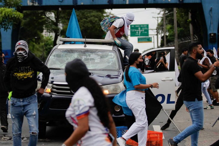 Επιμένουν οι διαδηλώσεις κατά της ακρίβειας και στον Παναμά