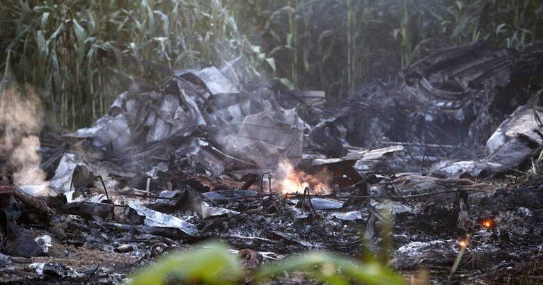 Σε σοκ οι κάτοικοι μετά την πτώση του Antonov: «Μια πύρινη μπάλα πλησίαζε τη γη…» (βίντεο)