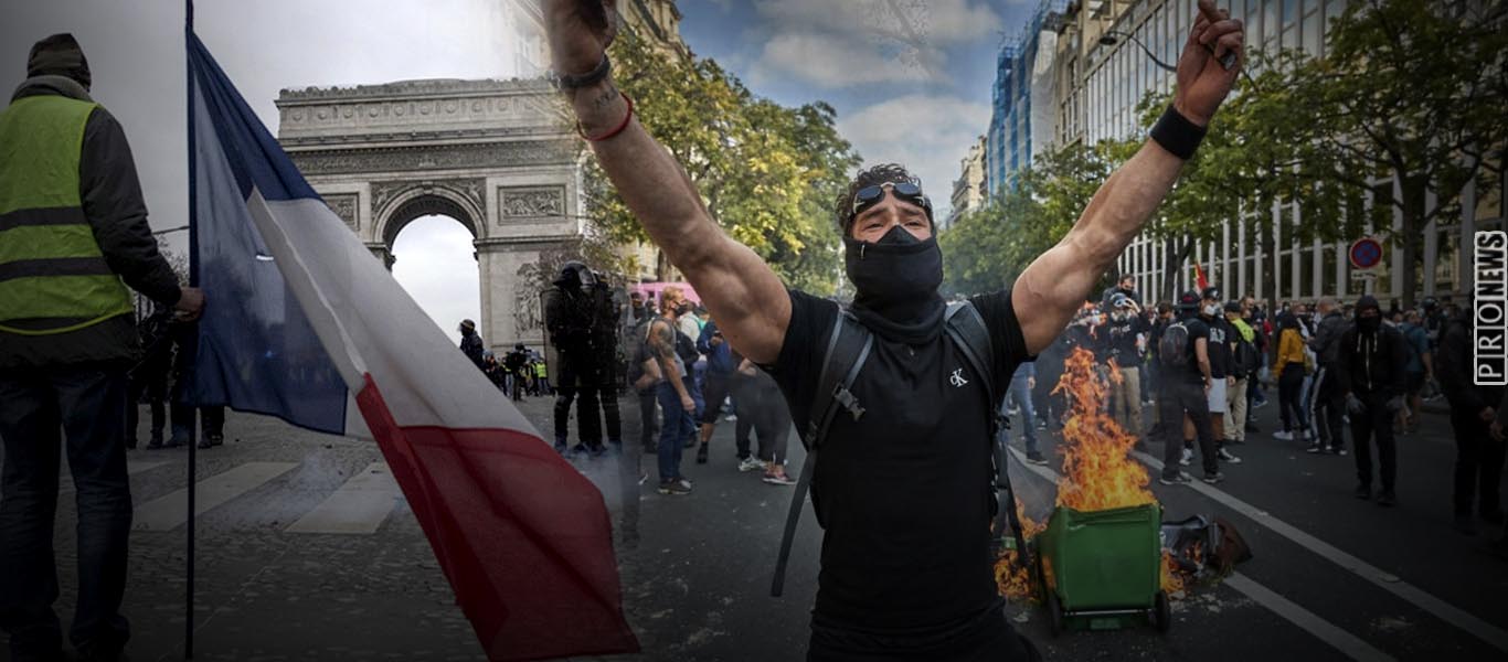 Βίντεο: Μαζικές διαδηλώσεις στην Γαλλία για ακρίβεια & πληθωρισμό – Οι αντι-ρωσικές κυρώσεις διέλυσαν τους Γάλλους