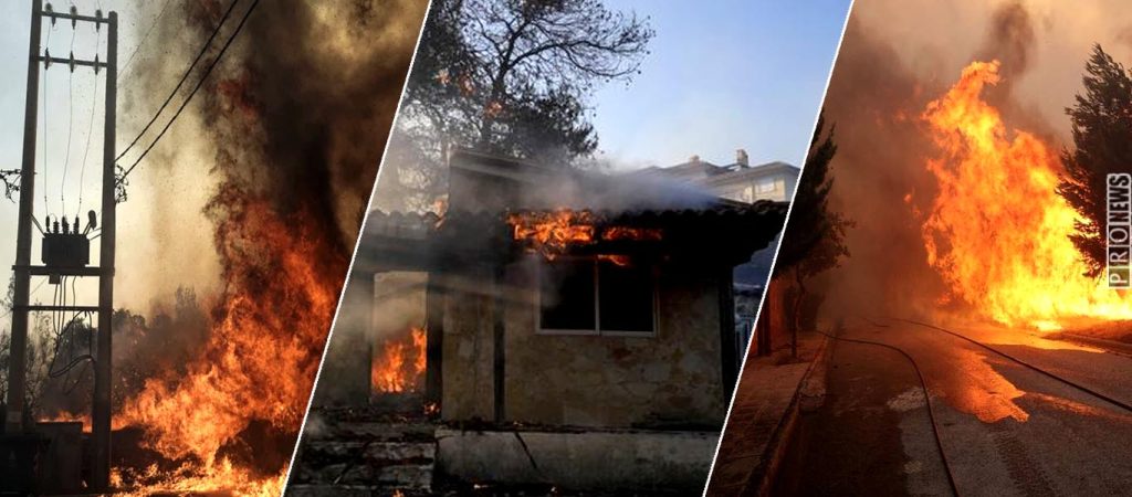 Οργή, κλαυθμός και οδυρμός: «Αφήστε μας, καίγονται τα σπίτια μας»
