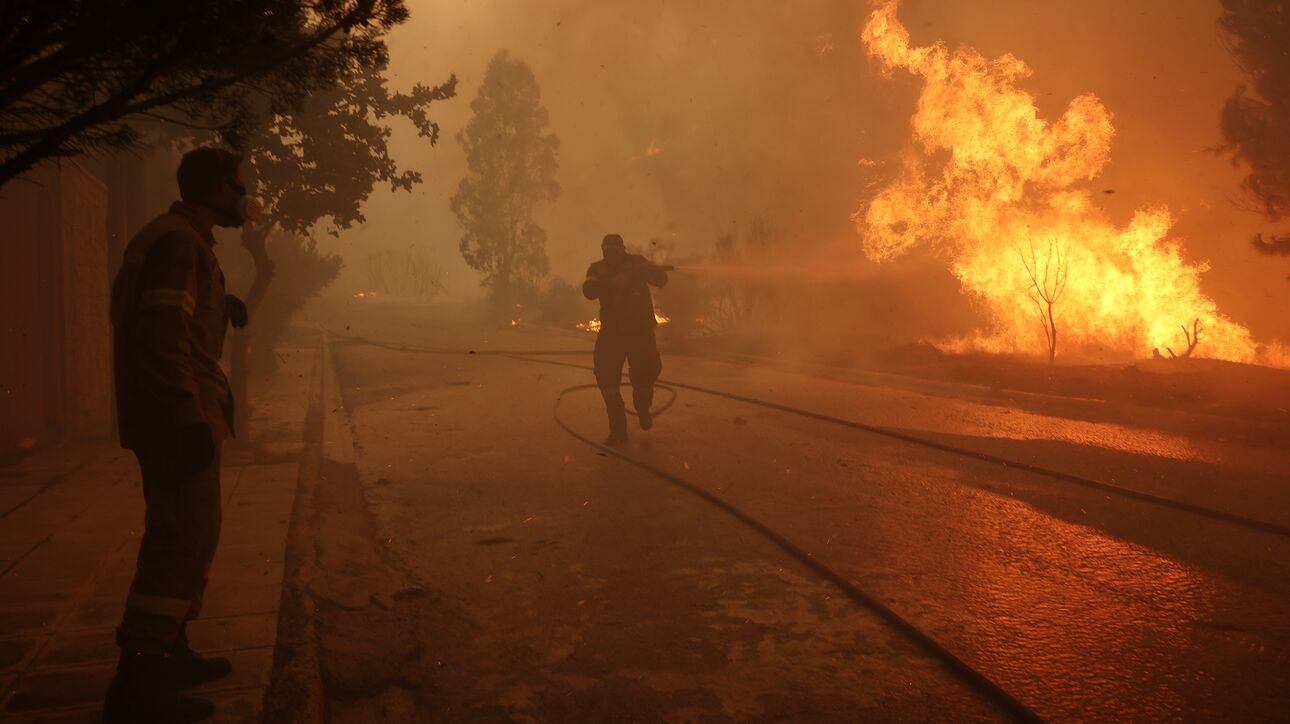 24.700 στρέμματα επηρεάστηκαν από τη μεγάλη πυρκαγιά στην Πεντέλη