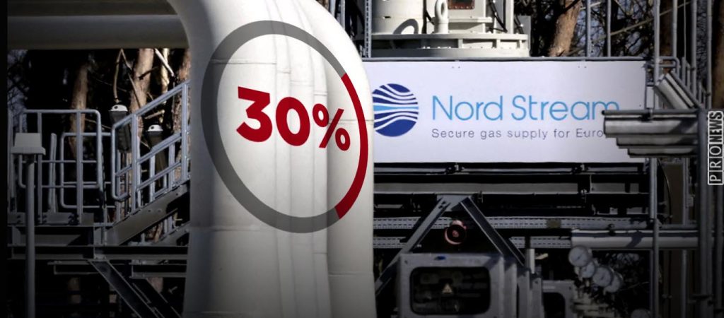 Μερικό άνοιγμα της στρόφιγγας του φ.α. από Ρωσία κατά 30% μετά την μερική άρση κυρώσεων από την Δύση