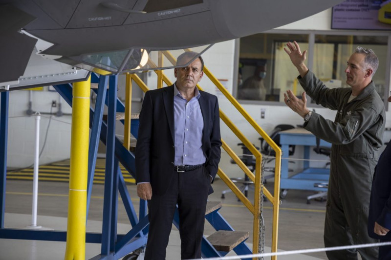 Τέξας: Στις εγκαταστάσεις της Lockheed Martin για τα F-35 βρέθηκε ο Νίκος Παναγιωτόπουλος (φώτο)