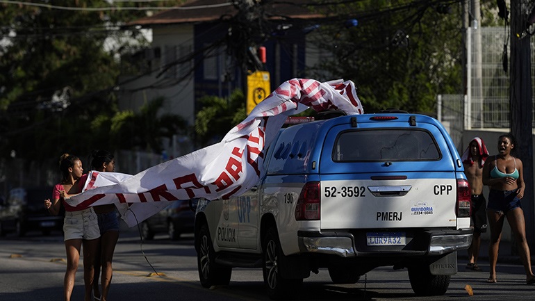 Βραζιλία: 18 νεκροί σε επιχείρηση της αστυνομίας σε φαβέλα