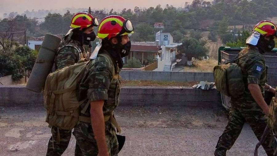ΓΕΕΘΑ: Συνδρομή των Ενόπλων Δυνάμεων στην αντιμετώπιση πυρκαγιών