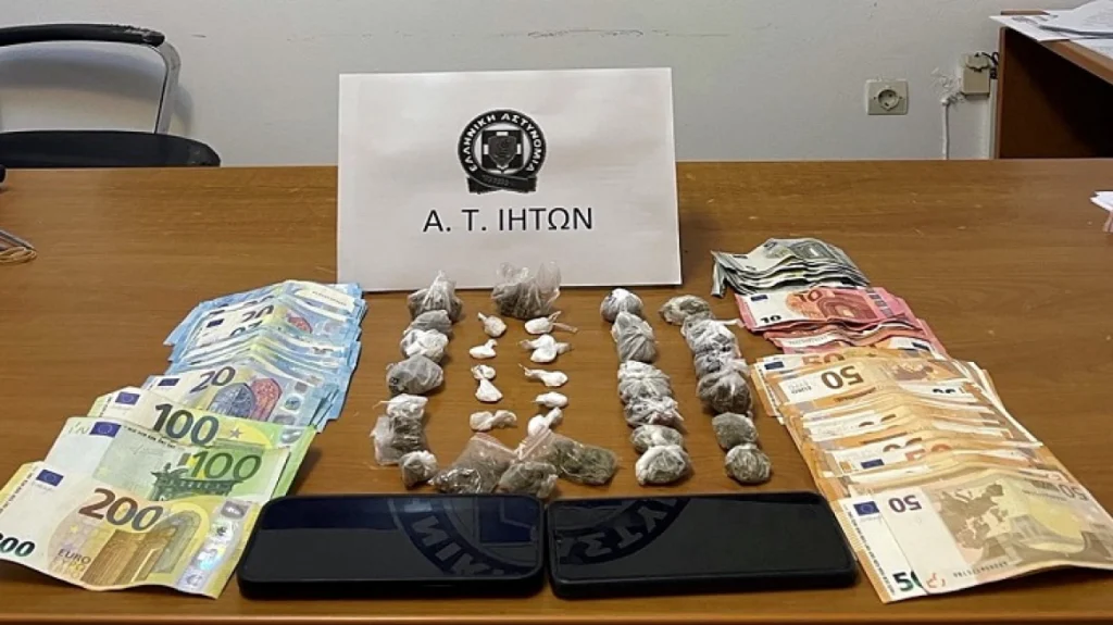 Ίος: Συνελήφθησαν δύο άτομα που πωλούσαν κοκαΐνη και κάνναβη και έκλεβαν κινητά!