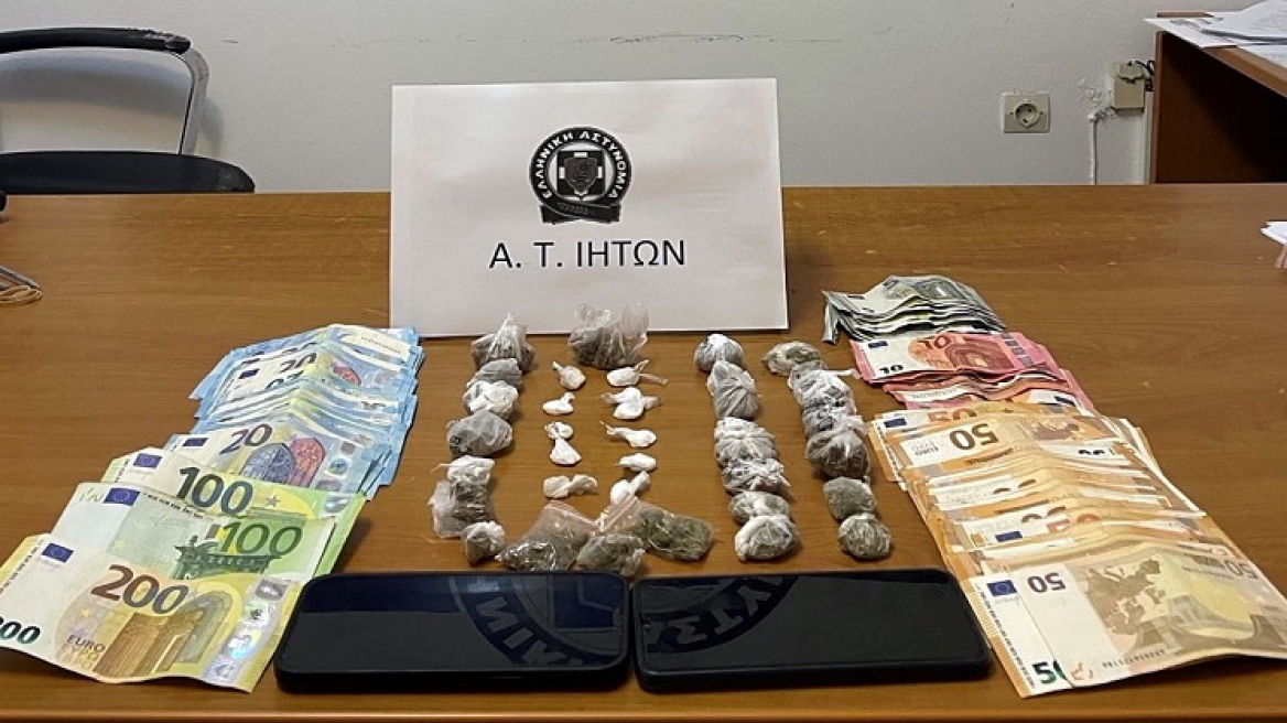 Ίος: Συνελήφθησαν δύο άτομα που πωλούσαν κοκαΐνη και κάνναβη και έκλεβαν κινητά!