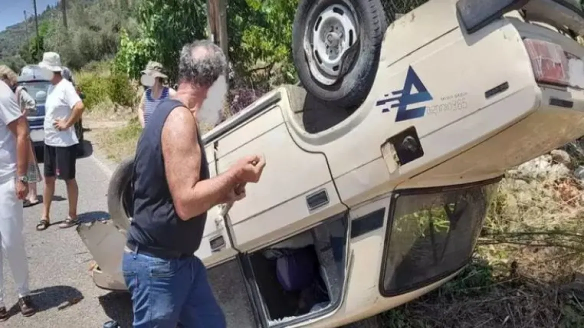 Σε κρίσιμη κατάσταση οδηγός που απεγκλωβίστηκε από αυτοκίνητο ύστερα από τροχαίο στο Αγρίνιο