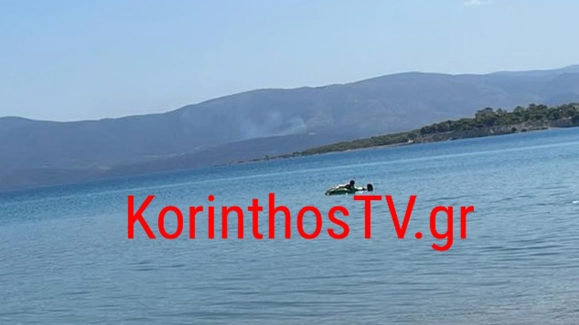 Φωτιά στο Κατακάλι Κορινθίας