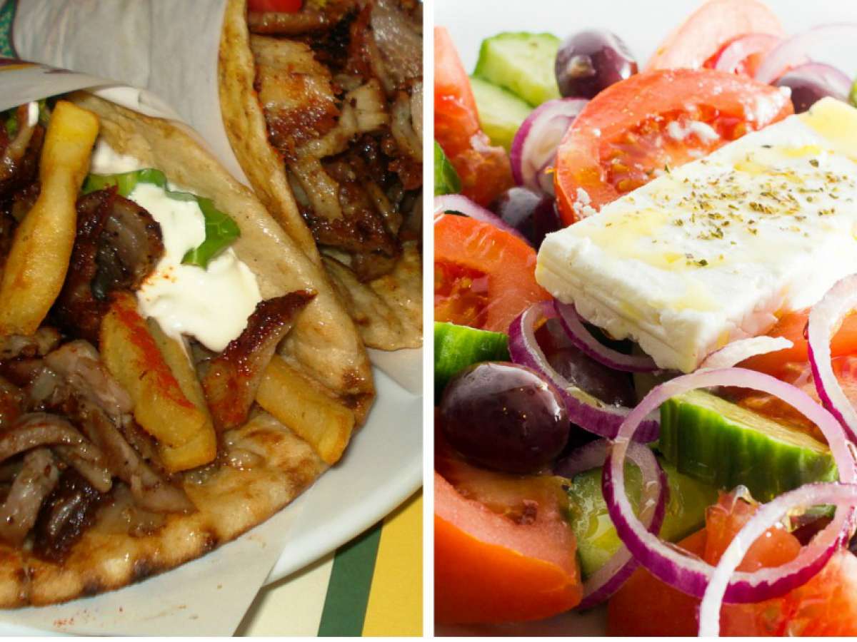 Πόσες θερμίδες έχει μία χωριάτικη σαλάτα & πόσες ένα σουβλάκι;