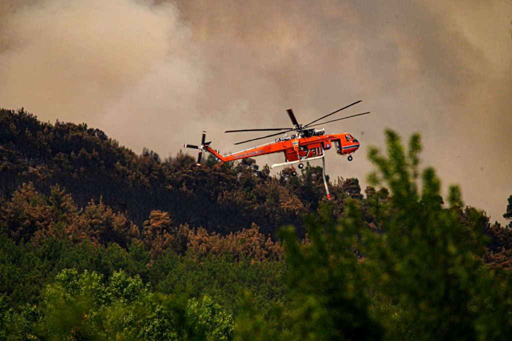 Δαδιά: Εθνική καταστροφή – Η φωτιά κατακαίει το δάσος για 6η συνεχή ημέρα και ουδεις γνωρίζει πότε θα σταματήσει!