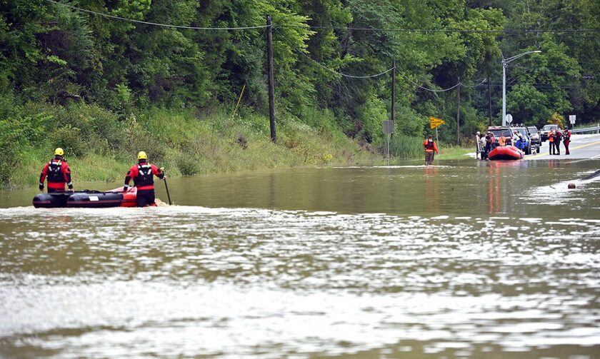 ΗΠΑ: Τουλάχιστον 8 νεκροί και άγνωστος αριθμός αγνοουμένων στις πλημμύρες στο Κεντάκι